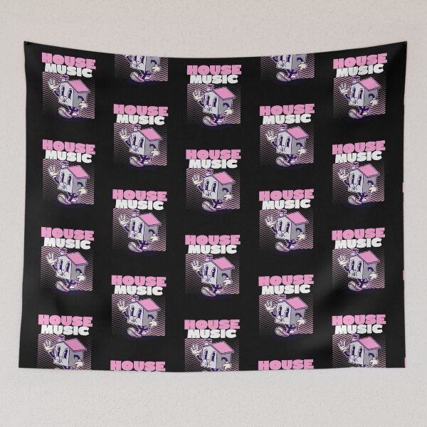 Item preview, HOUSE MUSIC - Character (pink) designed and sold by Discothreadz.