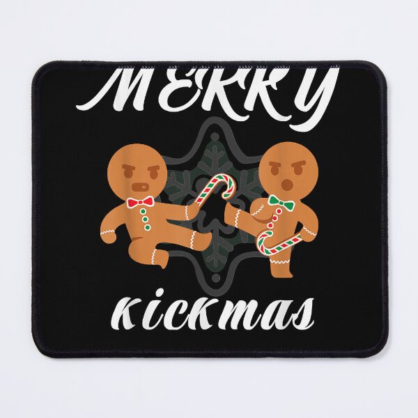 Item preview, Merry kickmas funny gingerbread designed and sold by gastonfongemie.