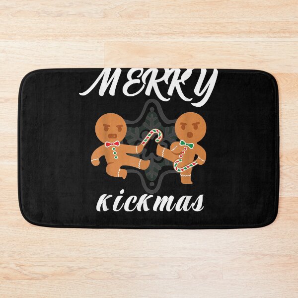 Item preview, Merry kickmas funny gingerbread designed and sold by gastonfongemie.