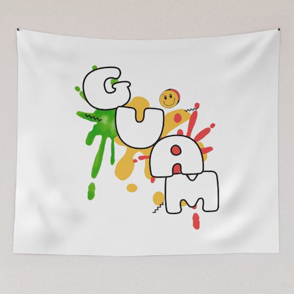 Item preview, Bubble letters Guam designed and sold by PolyMicroMela.