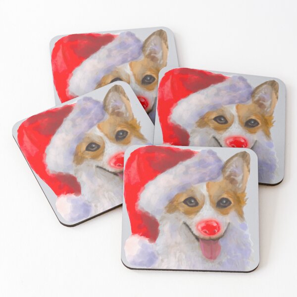 Item preview, Christmas Corgi designed and sold by TheArtCave.