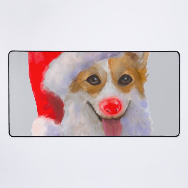 Item preview, Christmas Corgi designed and sold by TheArtCave.
