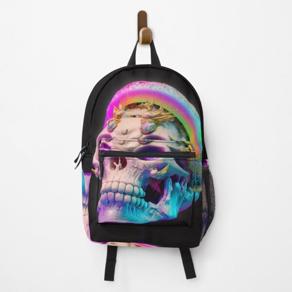 Item preview, rainbow skull designed and sold by MrUtDesign.