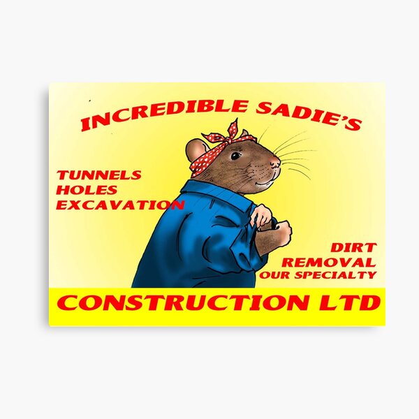 Incredible Sadie's Construction LTD Canvas Print
