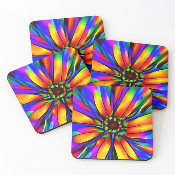 Item preview, Closeup colorful flower designed and sold by The Love Quill.