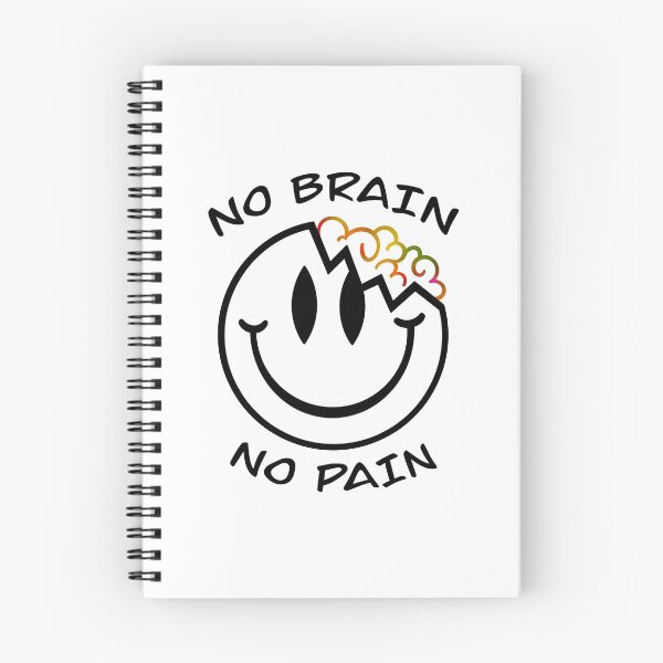 Item preview, No brain no pain designed and sold by smokylemon.