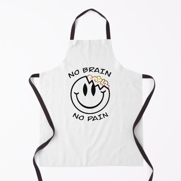 Item preview, No brain no pain designed and sold by smokylemon.