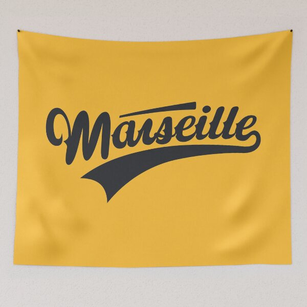 Item preview, Marseille, Marseille lettering, Marseille logo designed and sold by Boogosh.