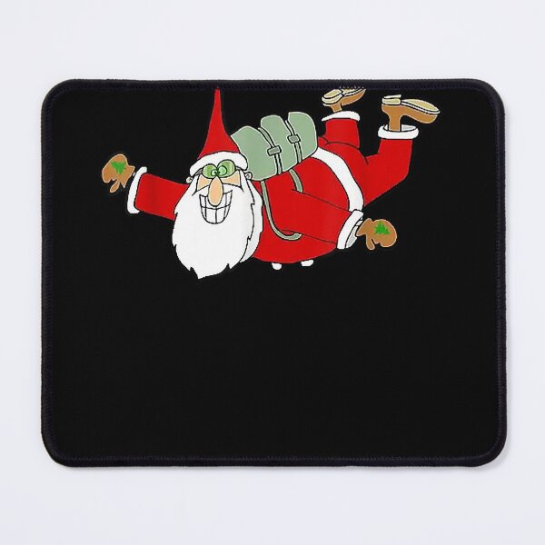 Item preview, Skydiving parachuting funny christmas santa free flying fall designed and sold by gastonfongemie.