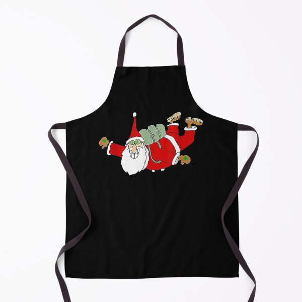 Item preview, Skydiving parachuting funny christmas santa free flying fall designed and sold by gastonfongemie.