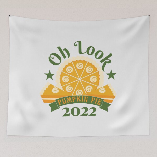 Item preview, Funny Oh Look Pumpkin Pie 2022 designed and sold by designerpriti.