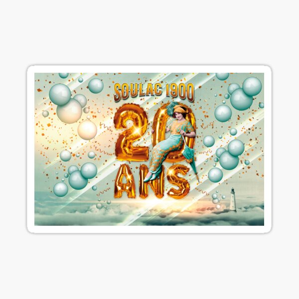 Soulac 1900 - 20ème édition - 2023 Sticker