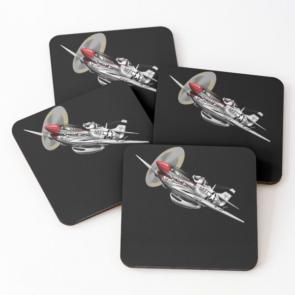Item preview, Ww ii warbird p  mustang military airplane cartoon designed and sold by gastonfongemie.