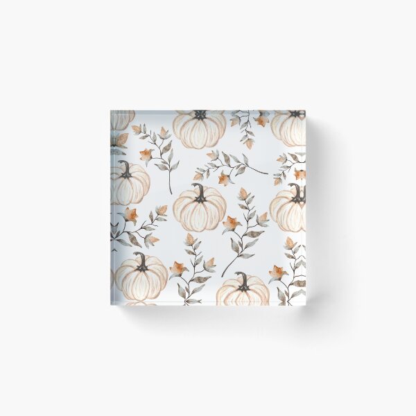 Item preview, Fall Floral Pumpkin Pattern designed and sold by GraphicsClub.