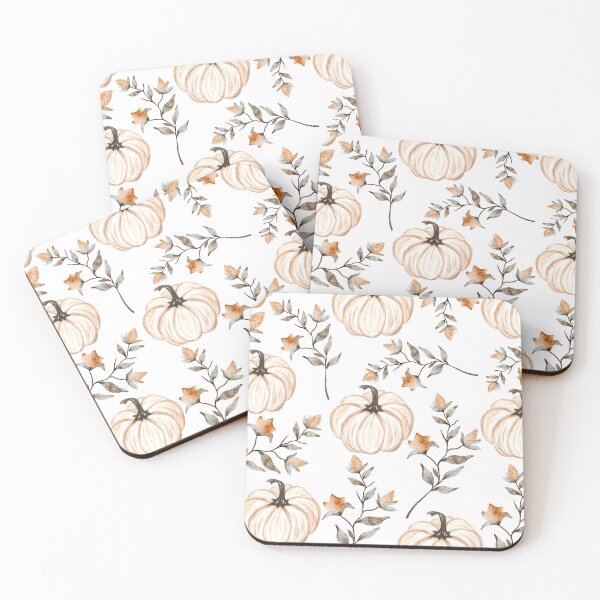 Item preview, Fall Floral Pumpkin Pattern designed and sold by GraphicsClub.