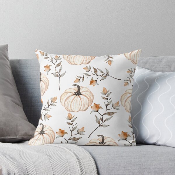 Item preview, Fall Floral Pumpkin Pattern designed and sold by GraphicsClub.