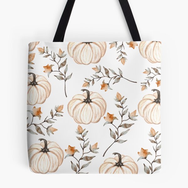 Item preview, Fall Floral Pumpkin Pattern designed and sold by GraphicsClub.