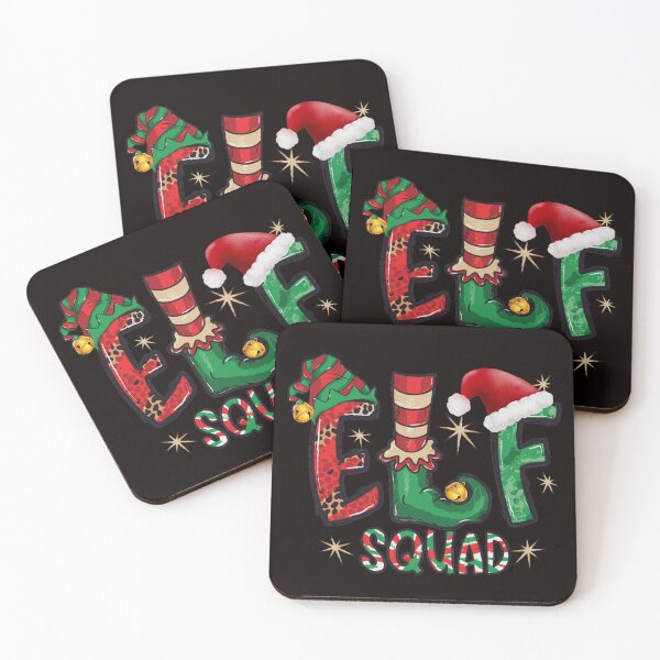 Item preview, Elf Squad, Cute Christmas Elf Team, Merry Christmas Elf designed and sold by desireedickens.