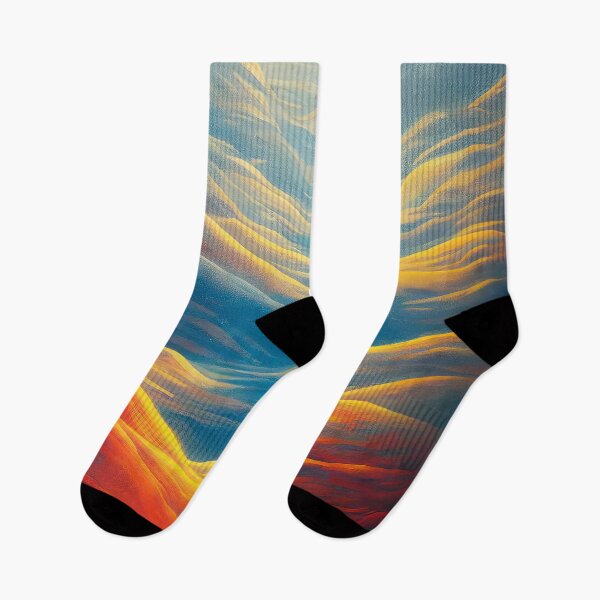 Item preview, Vibrant desert wavy pattern designed and sold by AppleElf.