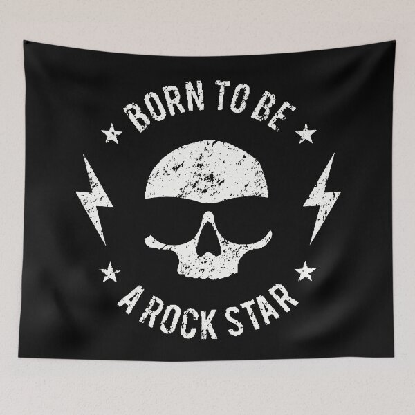 Item preview, BORN TO BE A ROCK STAR designed and sold by BobbyG305.