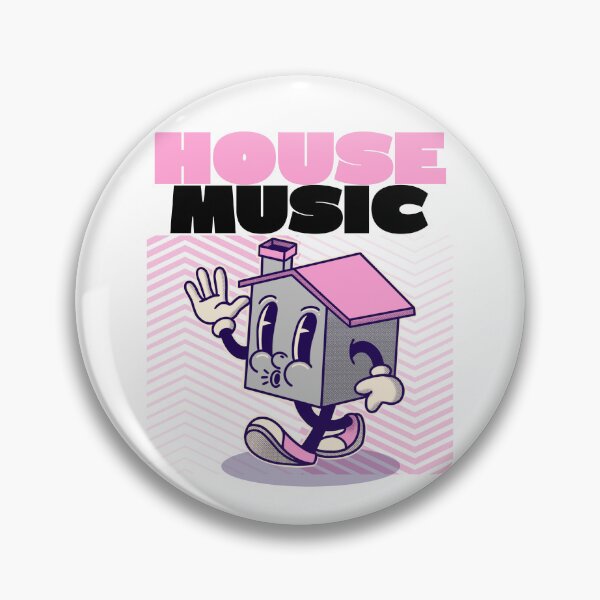 Item preview, HOUSE MUSIC - Character (pink/black) designed and sold by Discothreadz.