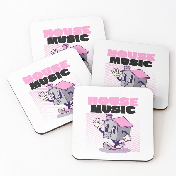 Item preview, HOUSE MUSIC - Character (pink/black) designed and sold by Discothreadz.
