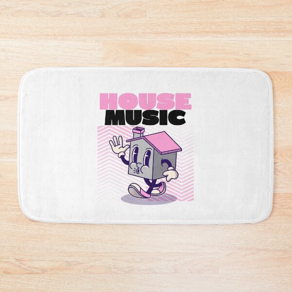 Item preview, HOUSE MUSIC - Character (pink/black) designed and sold by Discothreadz.