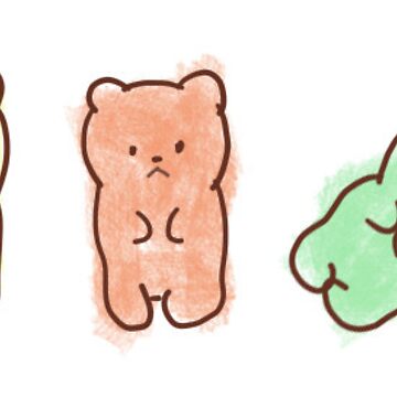 Gummy Bears Sticker for Sale by Fifiyaa