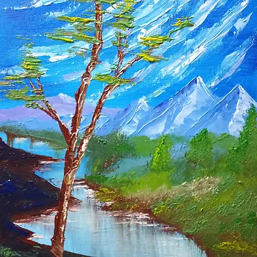 Artwork thumbnail, Peace River by RudyYoder