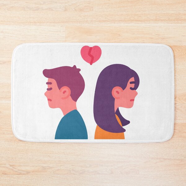 Item preview, Breakup in Love designed and sold by AlaukikaShop.