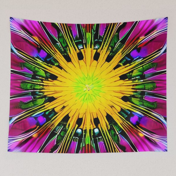 Item preview, Closeup colorful flower V2 designed and sold by The Love Quill.