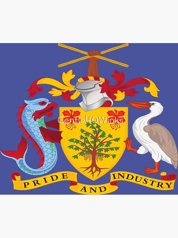 "Barbados Coat of Arms" Poster for Sale by Gentle40Winks Redbubble