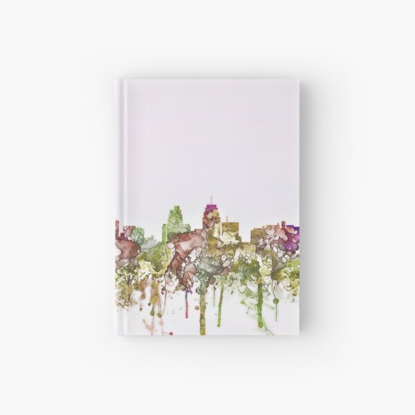 Kansas City, Missouri Skyline - Faded Glory Hardcover Journal