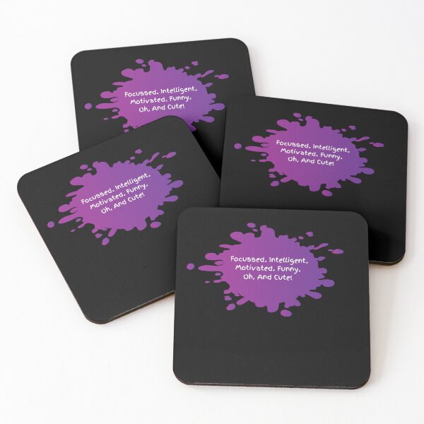 Item preview, Focussed. Intelligent. Motivated. Funny. Oh, And Cute designed and sold by t1n3333.