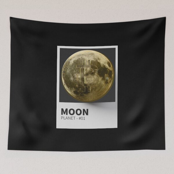 Item preview, Bitcoin Moon designed and sold by AlbinHartwig.