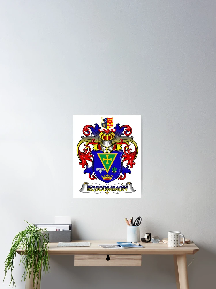 Thumbnail 2 of 3, Poster, COUNTY ROSCOMMON designed and sold by CathalDevlin.