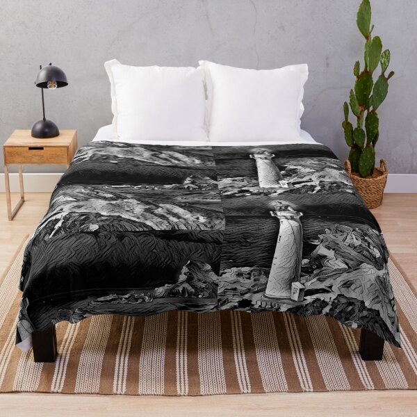 Item preview, Hope's Beacon - The Lighthouse (Black & White) - spcreationsco22 designed and sold by SpCreationsCo22.