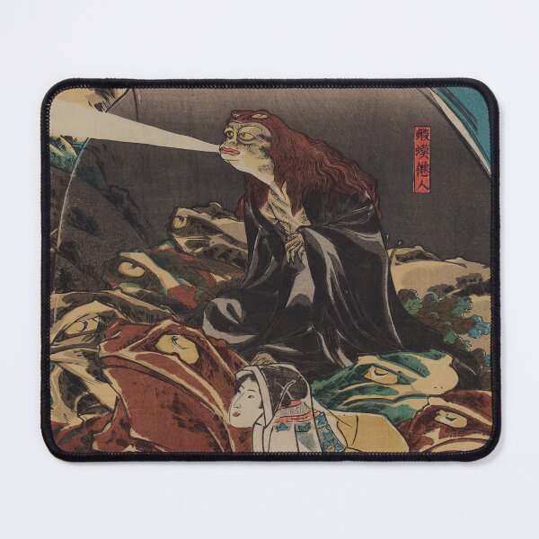 Item preview, The Toad Spirit teaching the arts of magic - Utagawa Kuniyoshi designed and sold by Onodera.