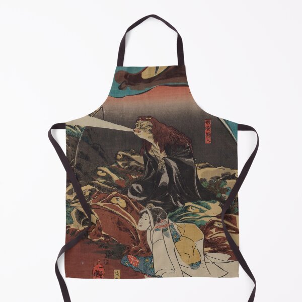Item preview, The Toad Spirit teaching the arts of magic - Utagawa Kuniyoshi designed and sold by Onodera.
