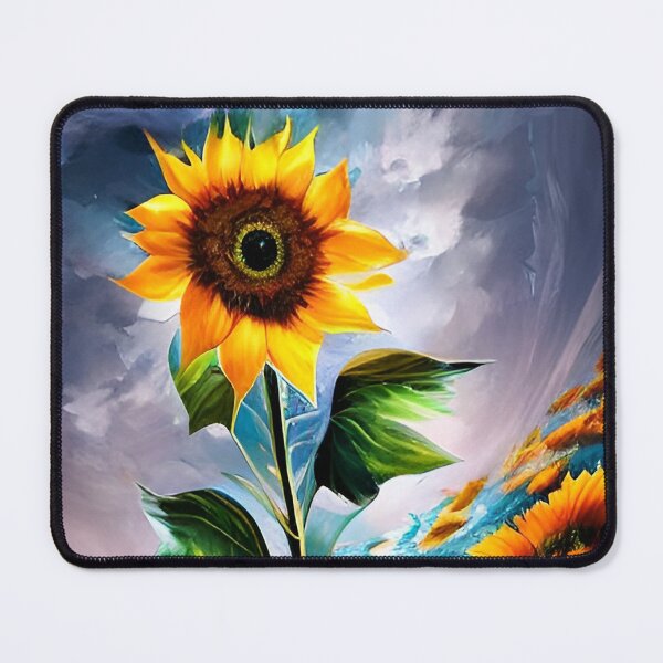 Item preview, Dramatic sunflowers artwork designed and sold by Gaspar Avila.