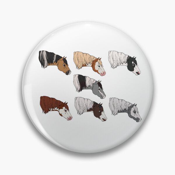 Artikelvorschau, Paint Horses Pack entworfen und verkauft von JinnDraw.