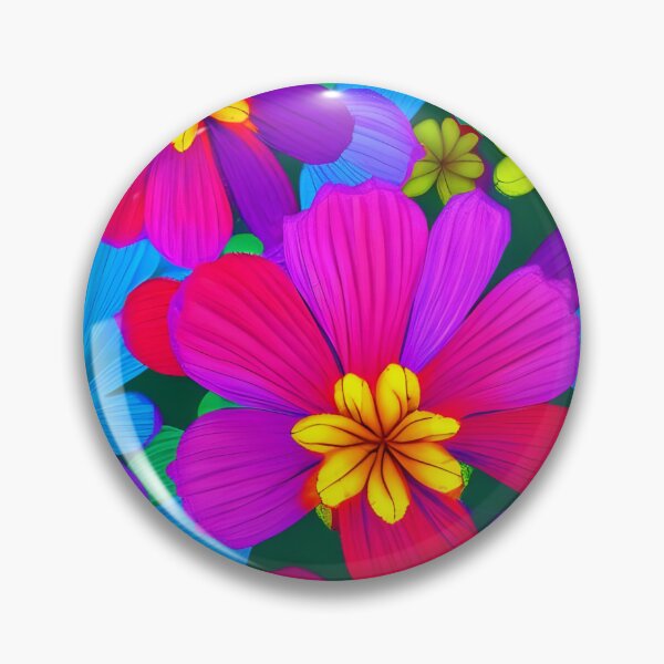 Item preview, Closeup colorful flower V3 designed and sold by The Love Quill.