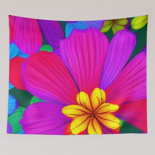 Item preview, Closeup colorful flower V3 designed and sold by The Love Quill.
