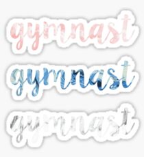 Gymnast Sticker