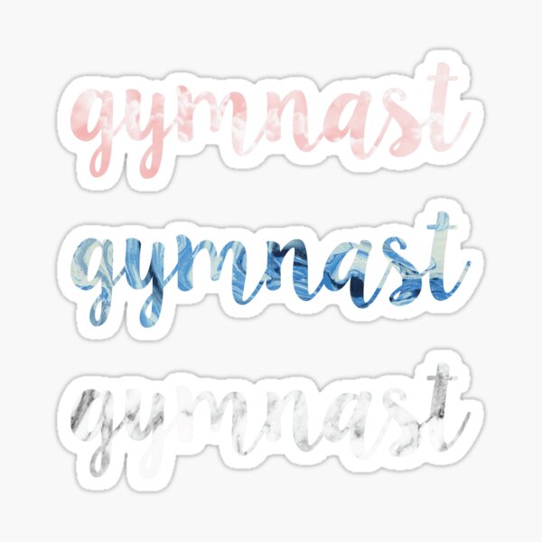 Gymnast Sticker