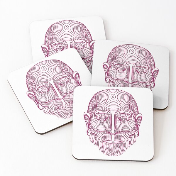 Item preview, peculiar and strange face tattoo beige designed and sold by Blue Bouy.
