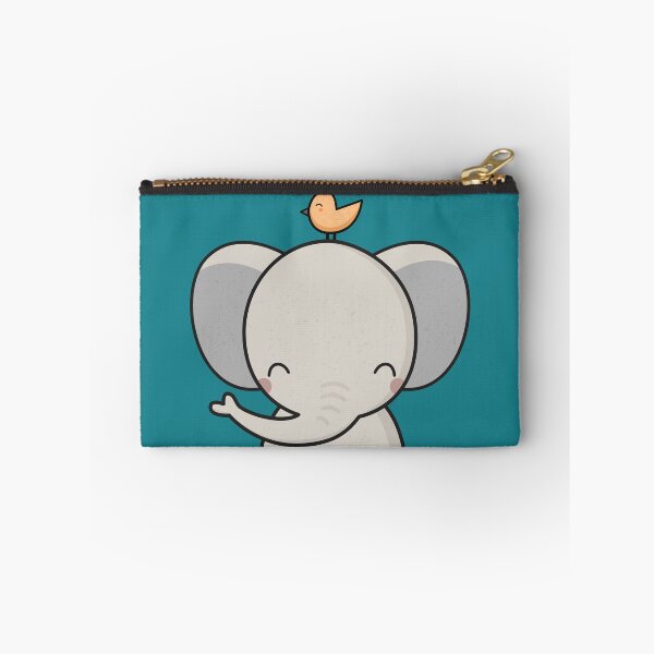 Item preview, Kawaii Cute Elephant  designed and sold by wordsberry.