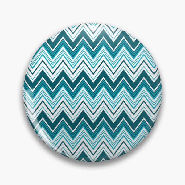 Item preview, Aqua Teal Chevron Pattern designed and sold by PopwheelArt.