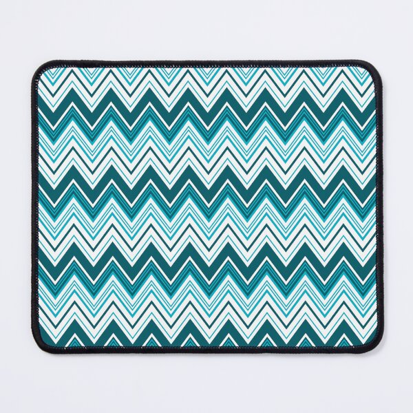 Item preview, Aqua Teal Chevron Pattern designed and sold by PopwheelArt.