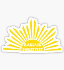 Radiate Positivity - Style 3 Sticker